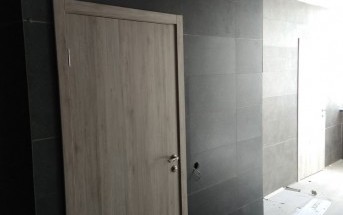 Двери звукоизоляционные в отделке шпон орех, CPL пластик и ПВХ установлены в отеле «Гелиос» в городе Зеленогорск