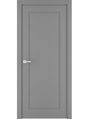 Дверь звукоизоляционная 42 dB, отделка ПВХ, фрезеровка классика